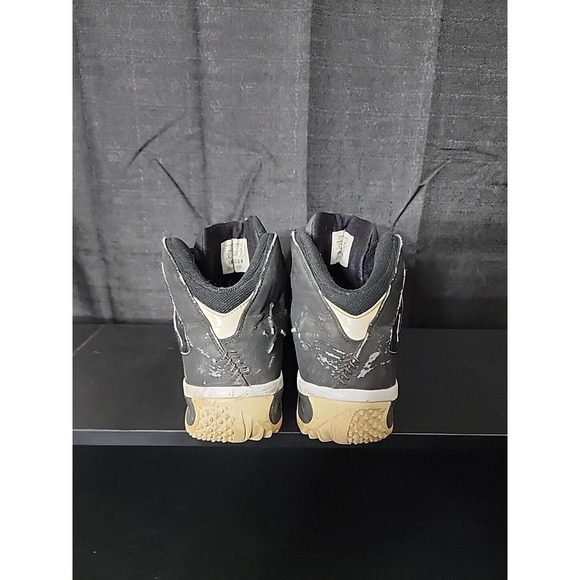 Size 9 - Nike Air Jordan Jeter Captain-Black - White 2009 Mens Sneakers RARE - Picture 5 of 8